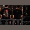 Alpha Lykos Crimson Ronin Under the Red Moon Oversized T-Shirt – 100% Cotton