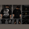 Alpha Lykos Discipline Over Motivation Wolf Oversized T-Shirt – 100% Cotton