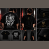 Alpha Lykos Earn Every Rep Wolf Emblem Oversized T-Shirt – 100% Cotton
