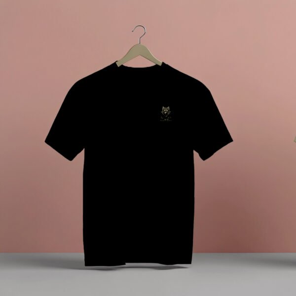 Alpha Lykos Signature Plain regular fit round neck T-Shirt